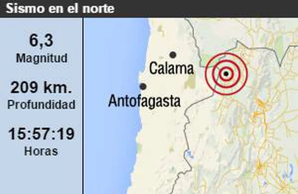 Fuerte sismo sacudió el norte de Chile y se sintió en Jujuy