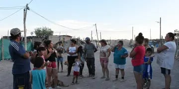 Barrio Las Viñas, El Algarrobal, vecinos reclaman agua