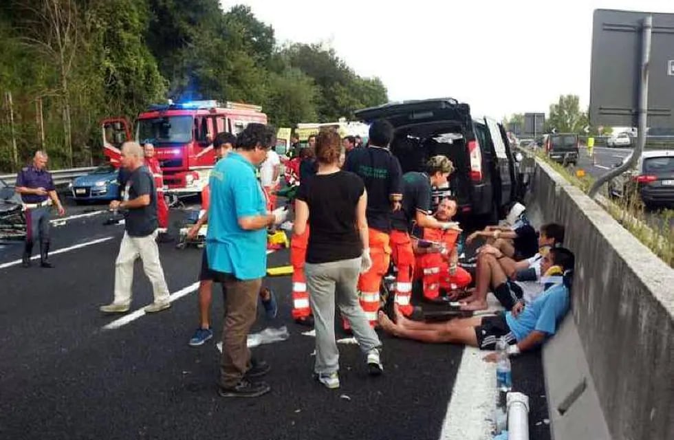 Estudiantes de San Rafael se accidentaron en una ruta de Italia