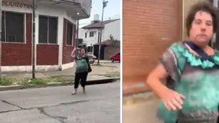 “Sos un holograma tira helio”: el extraño ataque de una mujer a un joven en plena calle (VIDEO VIRAL)