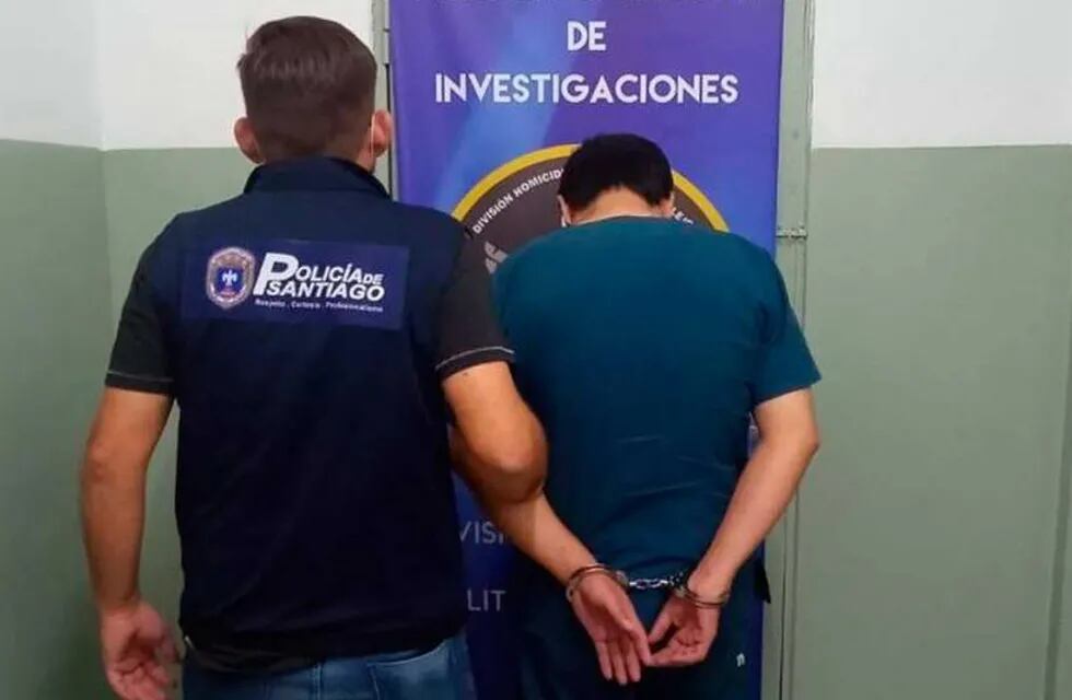 Uno de los detenidos por robar y vender vacunas en Santiago del Estero (Gentileza)