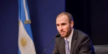 El ministro de Economía, Martín Guzmán Archivo AFP