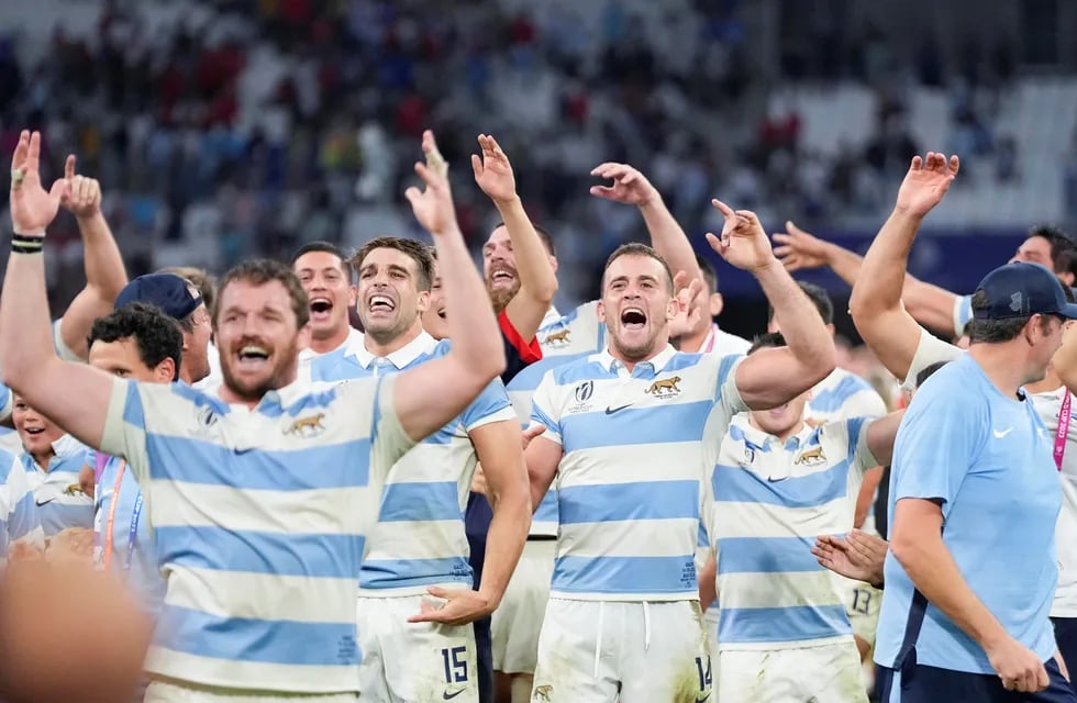 Todo el alegría en el plantel argentino, semifinalista de la Copa del Mundo. Ahora van por más.