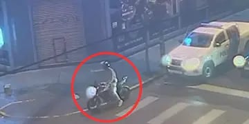 Video: huyó de un control policial y murió tras chocar con un patrullero