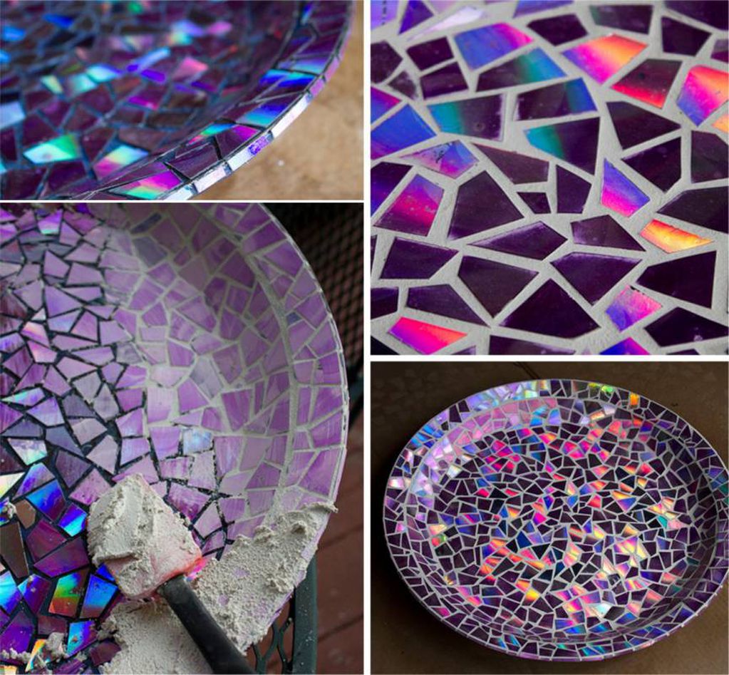 Todavía Recreación Salida hacia Tips para hacer mosaicos con materiales reciclados