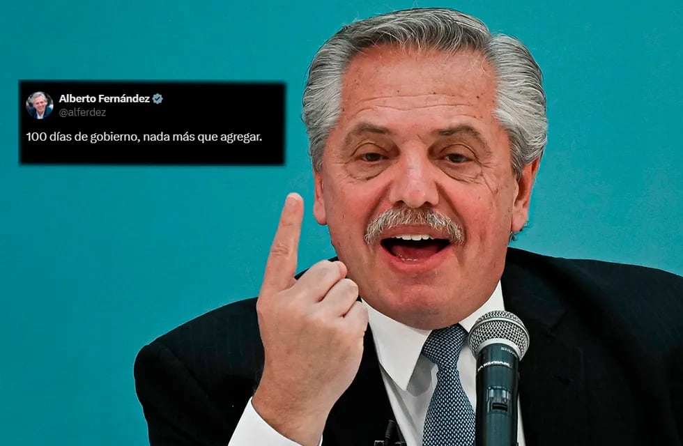 Alberto Fernández apuntó contra Javier Milei y comparó ambos gobiernos: “100 días de gobierno, nada más que agregar”.