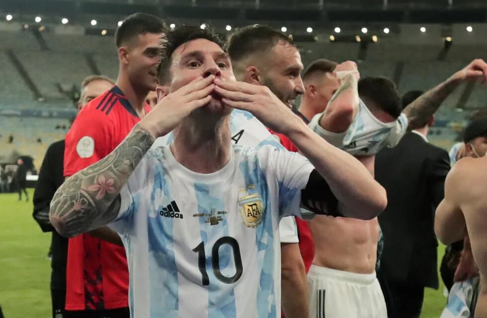 Leo Messi, campeón de América... ¡en Brasil!