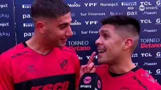 Un jugador de Platense saludó a sus “novias” y tuvo que aclarar la situación en otra entrevista