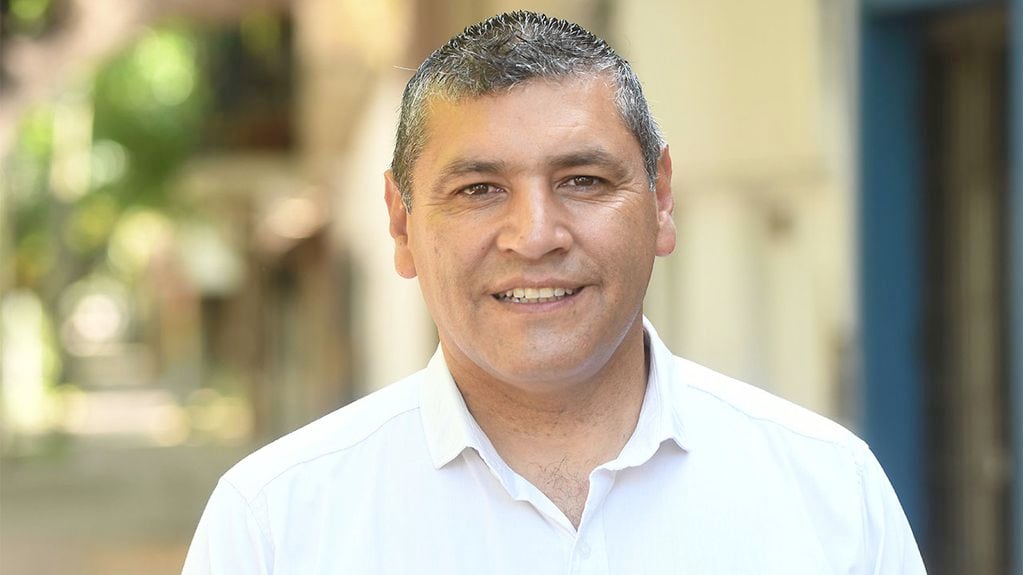 Daniel Urquiza, secretario general del movimiento evita en Las Heras