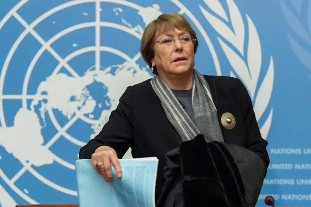 Michelle Bachelet, alta comisionada de la ONU por los Derechos Humanos.