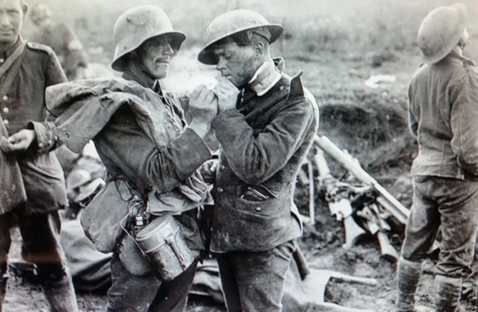 Tregua en navidad. Primer Guerra Mundial 1914