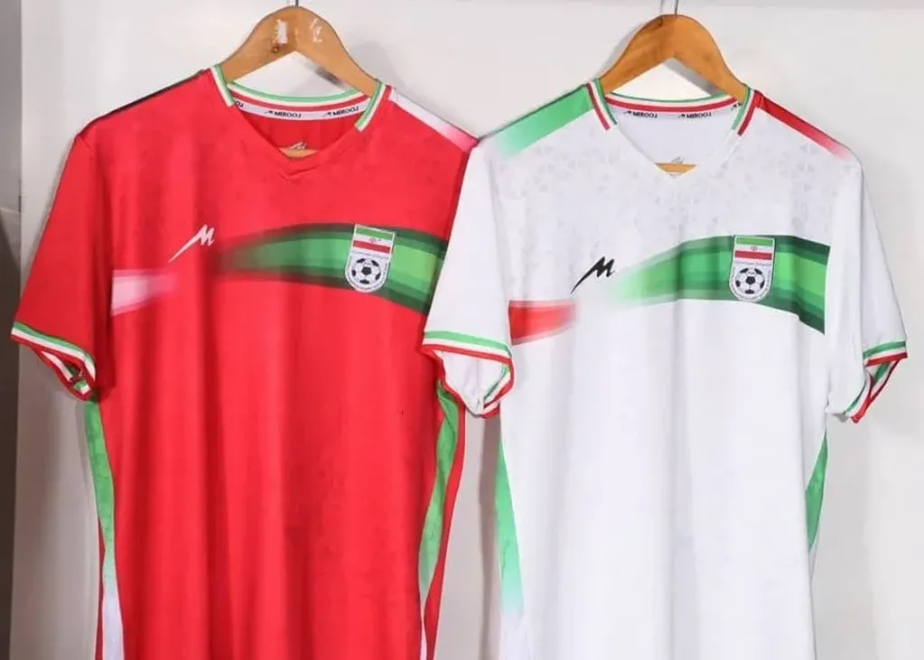 La camiseta de Irán /Gentileza TyC Sports