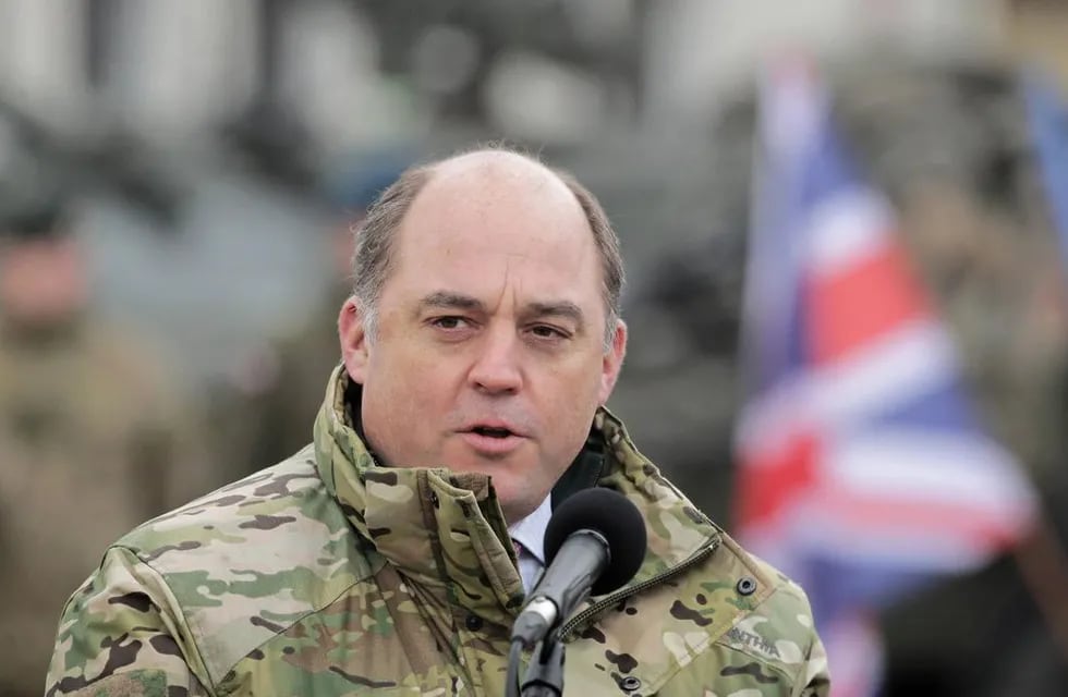 El ministro de Defensa de Reino Unido, Ben Wallace.