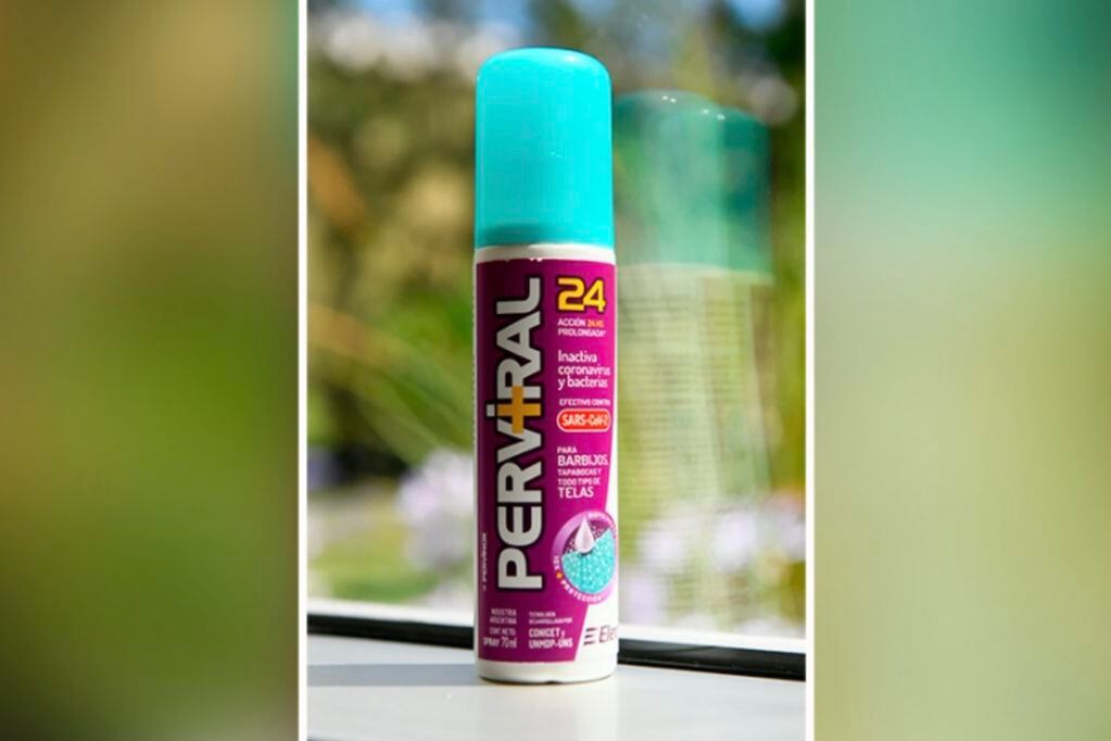 “Perviral 24″ es el nombre del spray antiviral que desarrolla en el país y saldrá en breve a la venta.