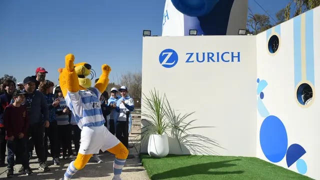 Zurich acompañó el histórico partido de Los Pumas vs. Nueva Zelanda en Mendoza