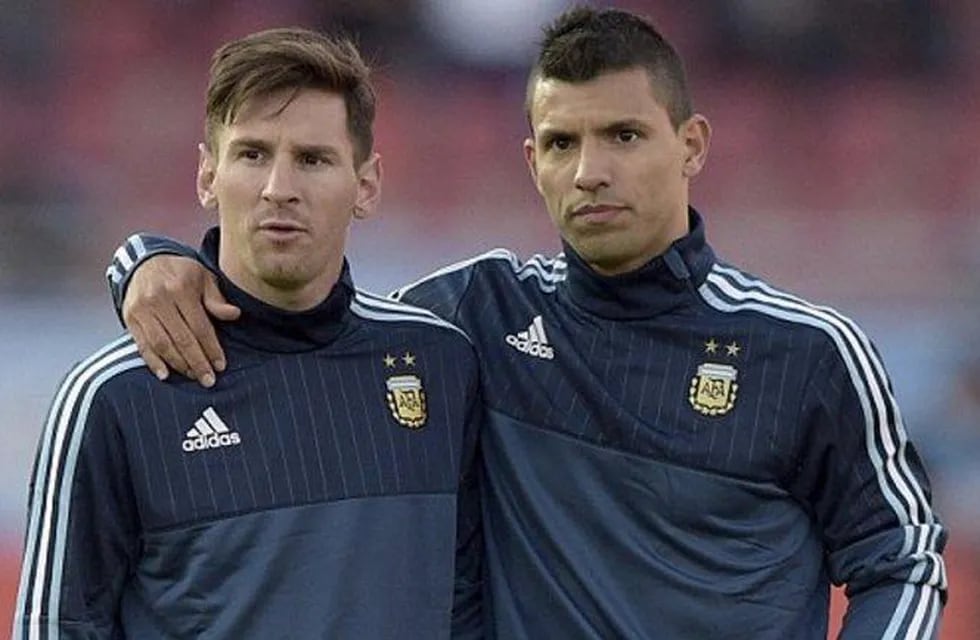 Messi y Agüero en la Selección Argentina... ¿Se repetirá la dupla con la camiseta del Barcelona? / archivo