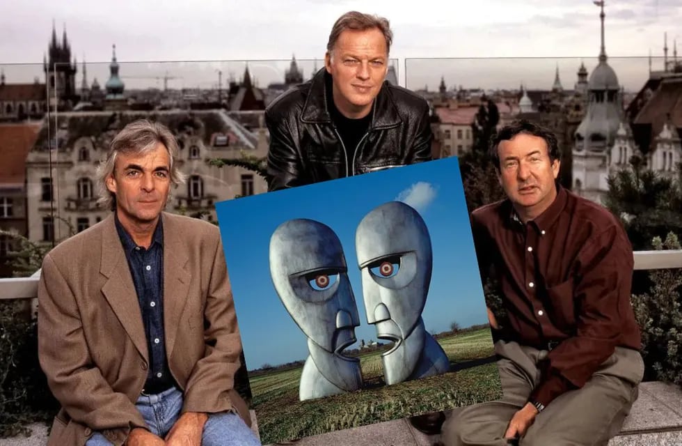 Richard Wright, David Gilmour y Nick Mason, el trío que grabó "The Division Bell".
