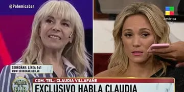 Video: Claudia Villafañe se cruzó en vivo con Rocío Oliva y aclaró por qué no la dejó entrar al velorio de Maradona