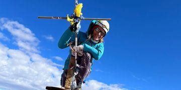 Laura Horta, deportista, montañista