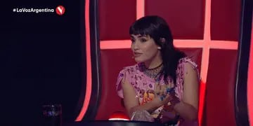 Lali Espósito quedó enamorada de Alexis, un participante de La Voz Argentina