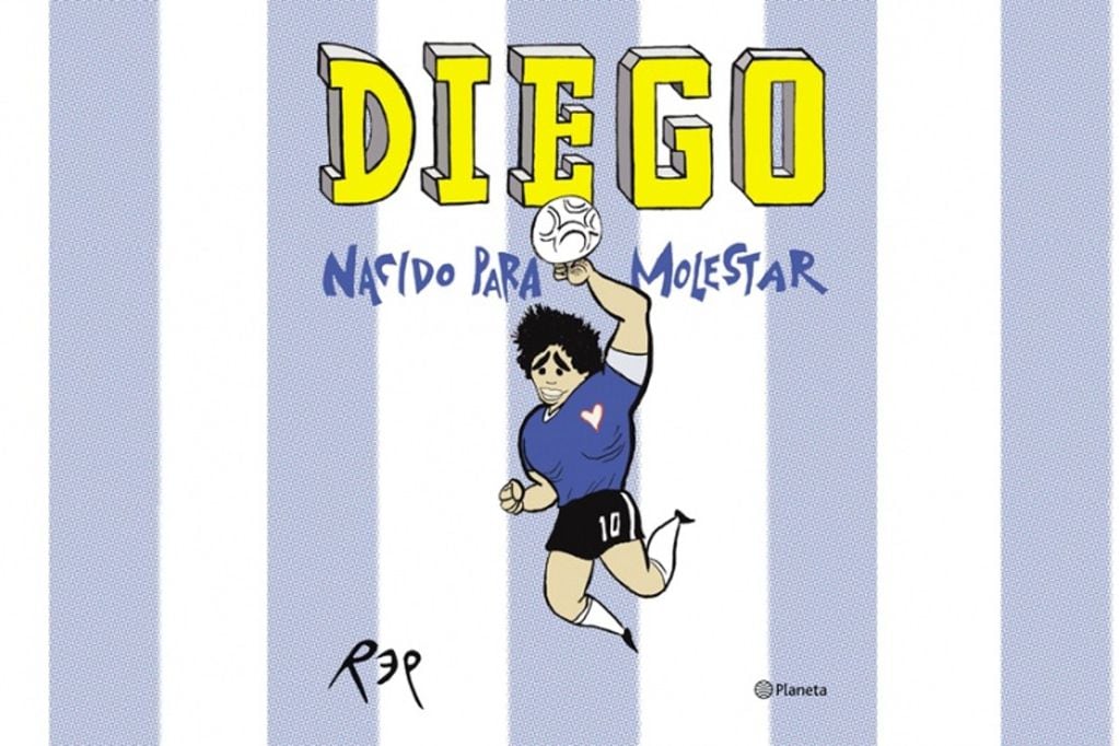 Miguel Repiso, conocido como Rep, tiene un nuevo libro sobre Maradona (Captura de pantalla).
