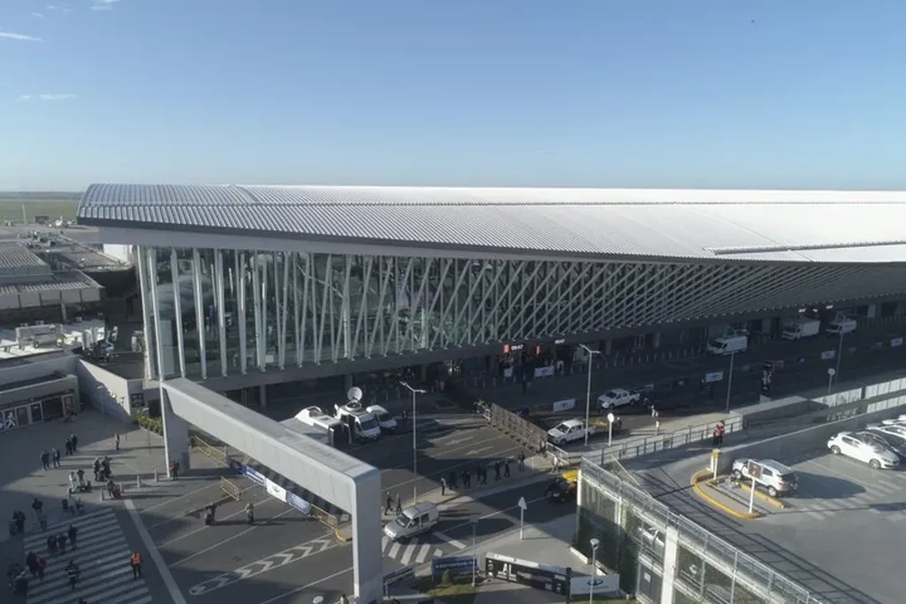 La nueva terminal de partidas en el aeropuerto de Ezeiza. (Prensa AA2000)