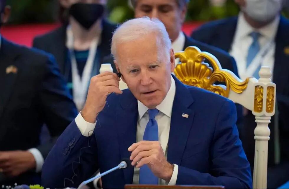 Incómodo momento de Joe Biden.