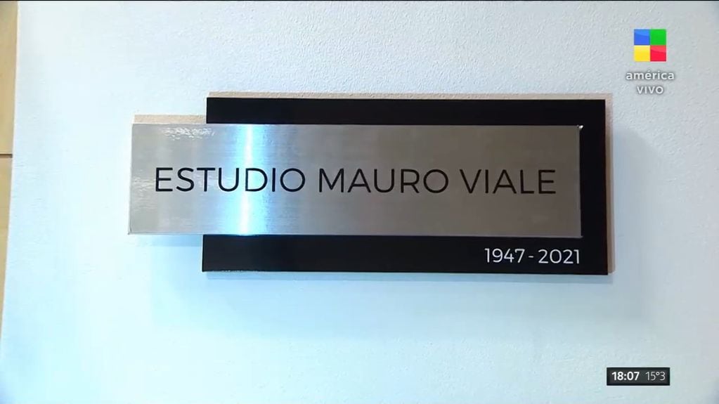 El homenaje a Mauro Viale en América TV.