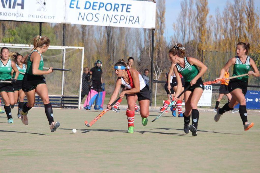 
Por momentos se jugó en forma intensa y con buen hockey | Gentileza/ Emi Rodríguez
   