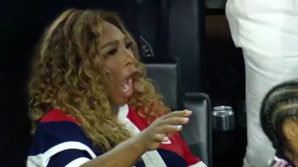 La imperdible reacción de Serena Williams al agónico gol de Lionel Messi en el Inter Miami. Foto: captura de pantalla.