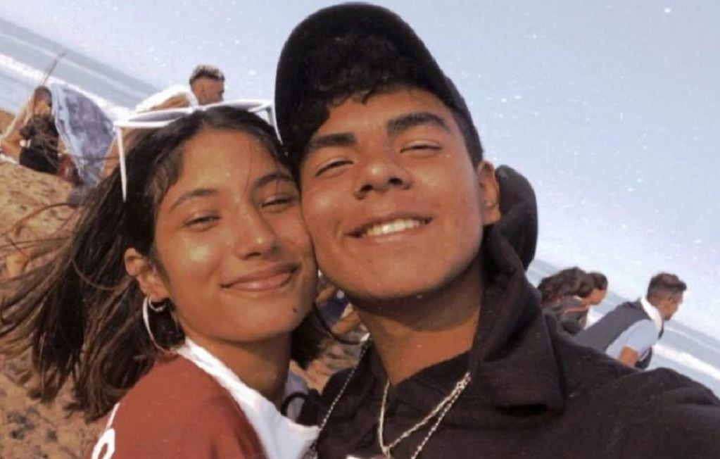 Fernando y su novia Julieta, en una foto de archivo
