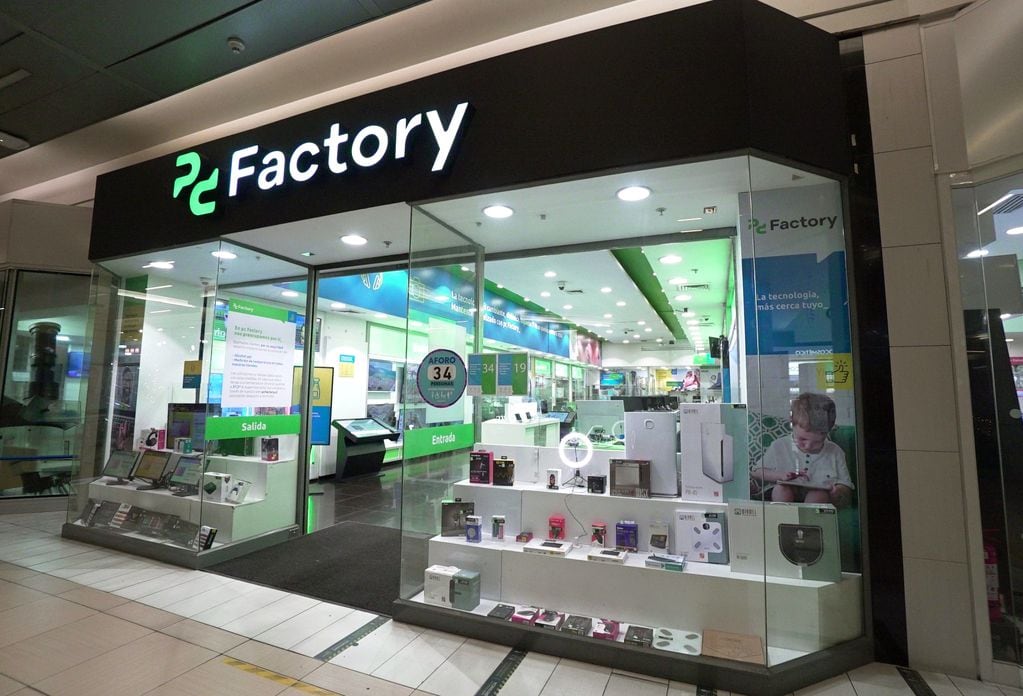 PC Factory es una cadena de tiendas de productos electrónicos muy popular en Chile.