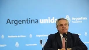 Alberto Fernández tras la reunión con Larreta