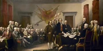 Declaración de la Independencia de los Estados Unidos en 1776