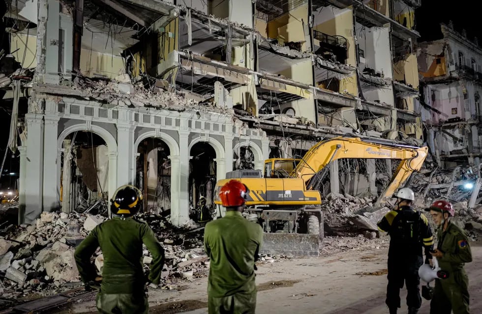 Explosión en el Hotel Saratoga, en La Habana, Cuba