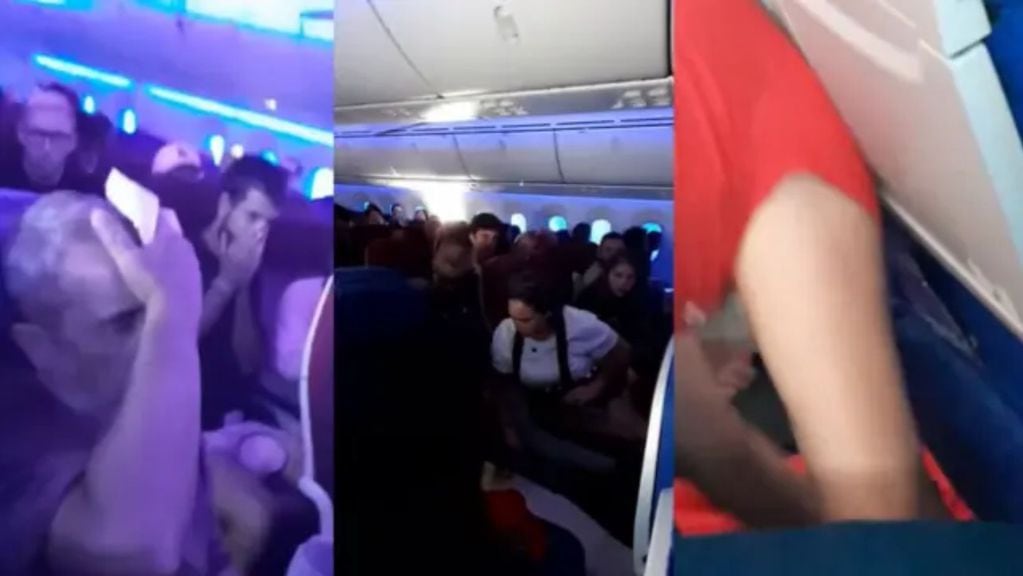 “Por si no la cuento”, el video de una de los pasajeros del vuelo de Latam que tuvo 50 heridos