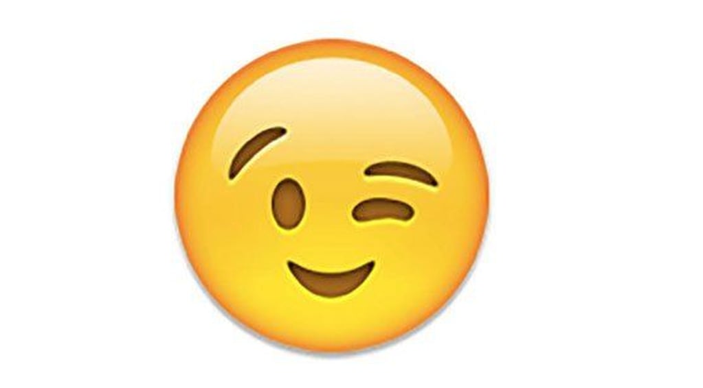 Emoji: guiño