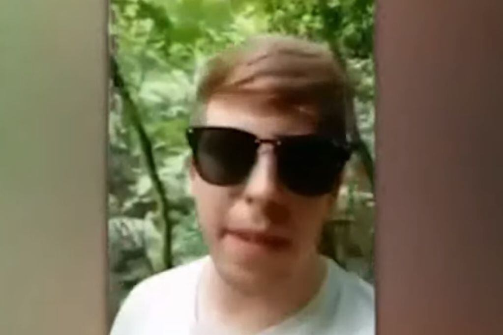Se perdió en un bosque, subió un video bromeando sobre su despedida y lo hallaron muerto
