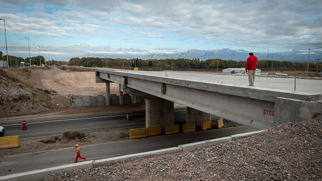 Infraestructura aplicada a rutas y caminos. / Foto: Ignacio Blanco / Los Andes  