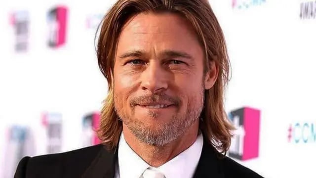 La asquerosa costumbre de Brad Pitt. / Gentileza