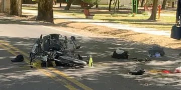 Un motociclista murió tras chocar contra un árbol en San Rafael