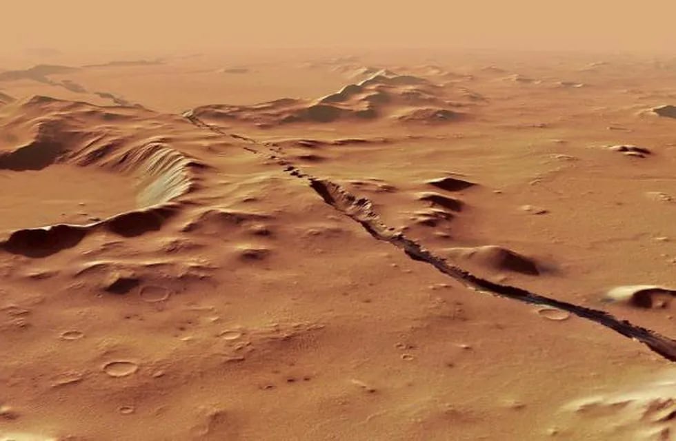 Imágenes de Marte capturadas por la sonda espacial china Tianwen 1