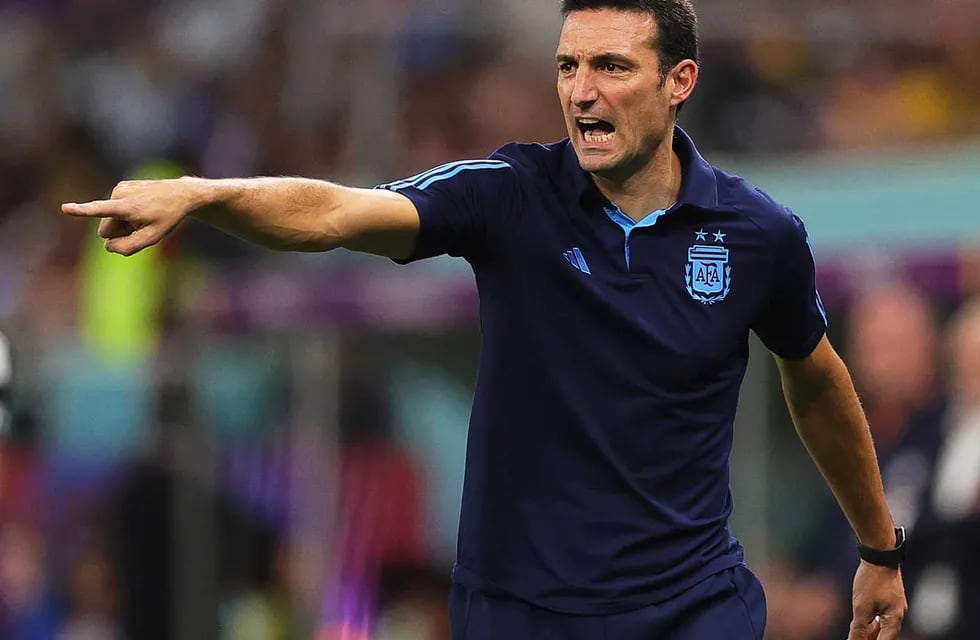 Lionel Scaloni, D.T. del seleccionado Argentino en el Mundial de Qatar 2022