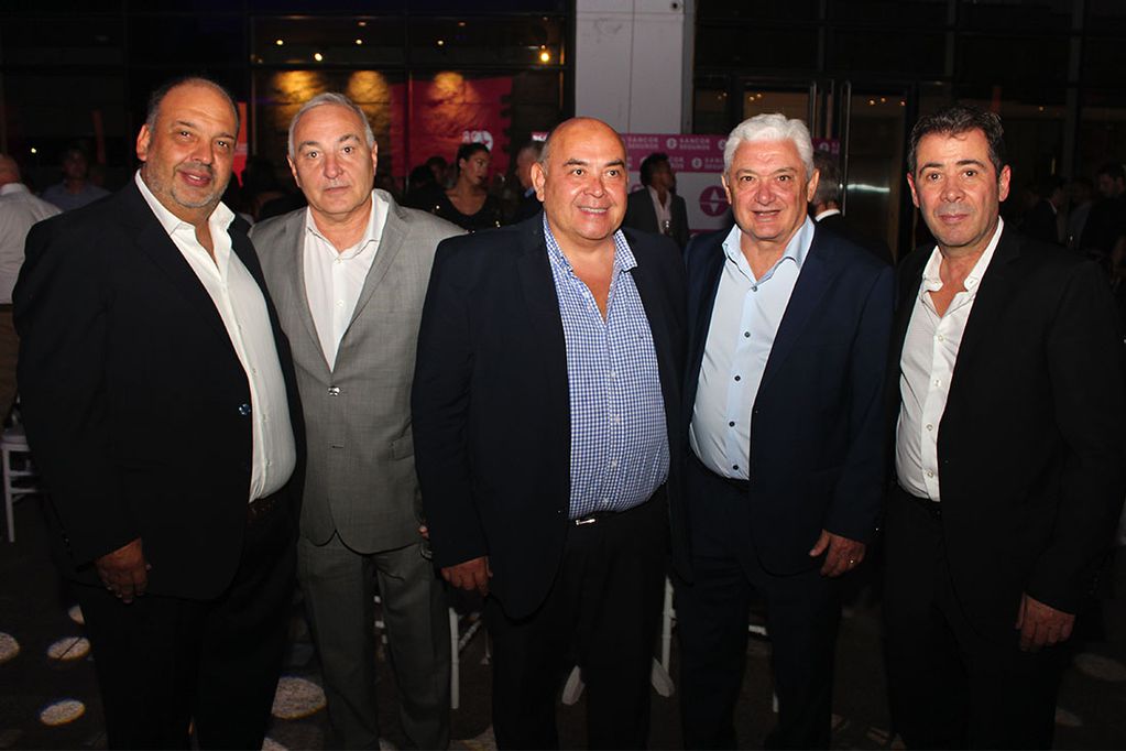 Nestor Majul, Eduardo Moreno, Daniel Di Maritino, Alfredo Panella y Eduardo Terranova.
