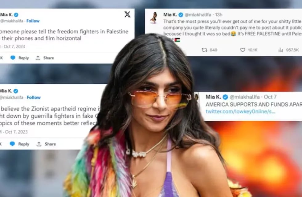 Una serie de posteos de Mia Khalifa despertó el enojo de sus seguidores. Foto: Dailyo