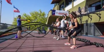 Inauguración Terrazas Gym, Mendoza de Regatas