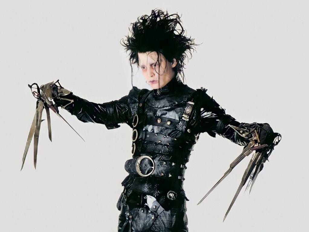 Johnny Depp disfrazado del personaje de la película dirigida por Tim Burton. Foto: Web
