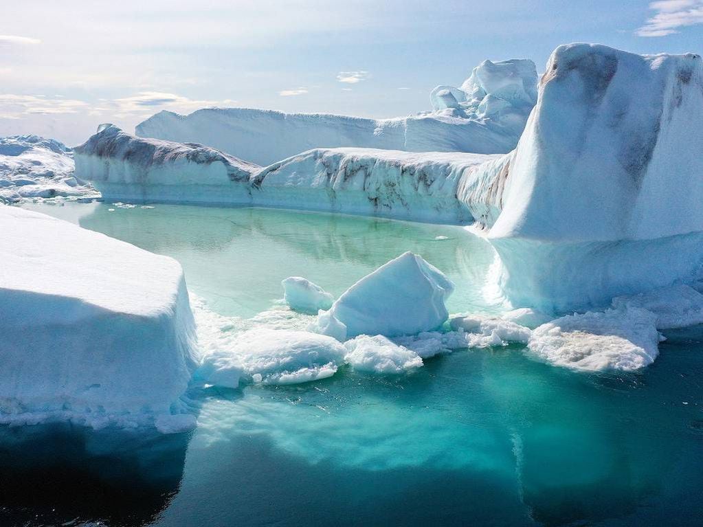 Las incesantes olas de calor que han azotado diversos sectores alrededor del globo afectaron a Groenlandia. Foto: Web