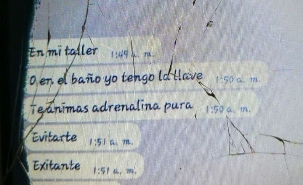 El chat de WhatsApp del profesor y catequista que acosaba a una alumna en Salta - Gentileza / El Tribuno