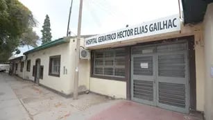 hospital Gailhac, en Las Heras,